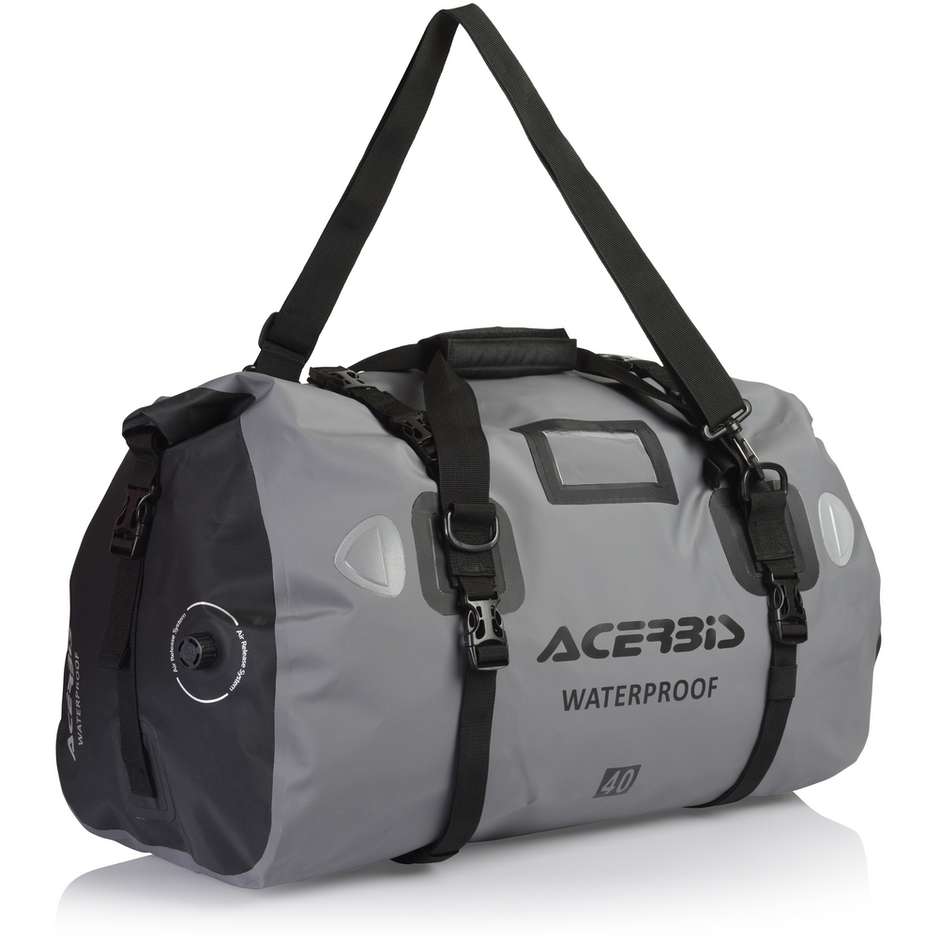 Acerbis X-WATER 40L Gray Technical Waterproof Bag