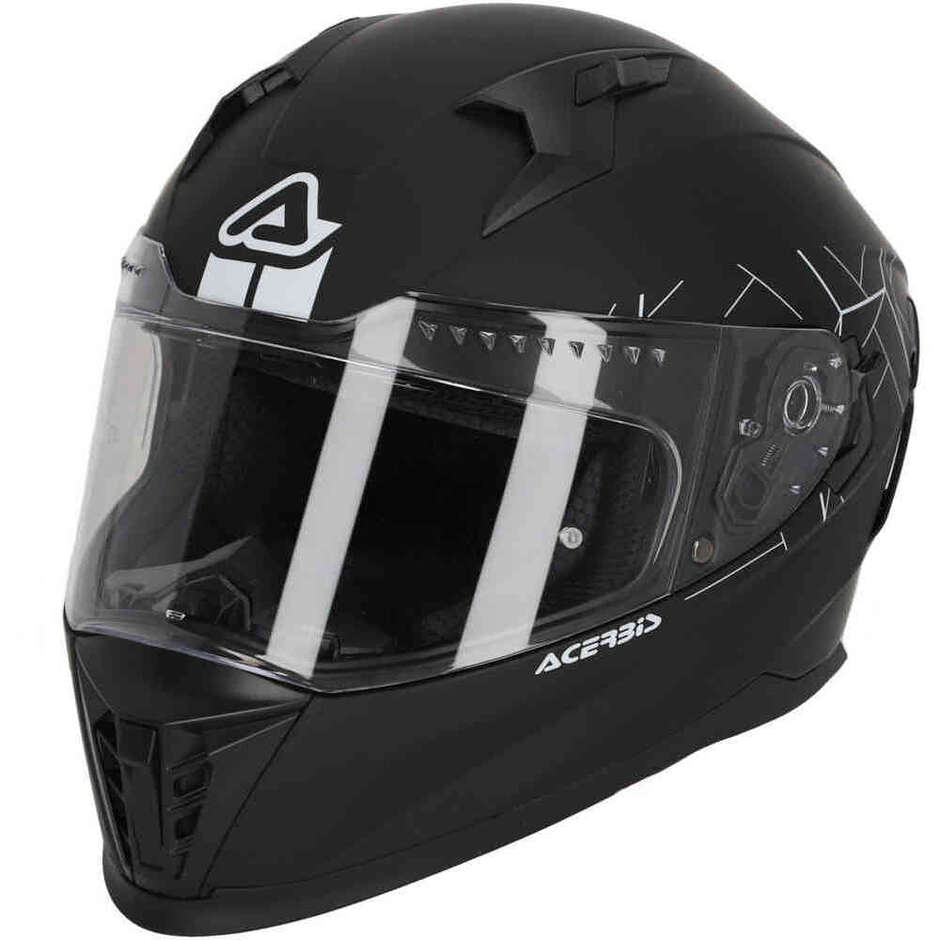 ACERBIS X-WAY Full Face Motorcycle Helmet Black Matte
