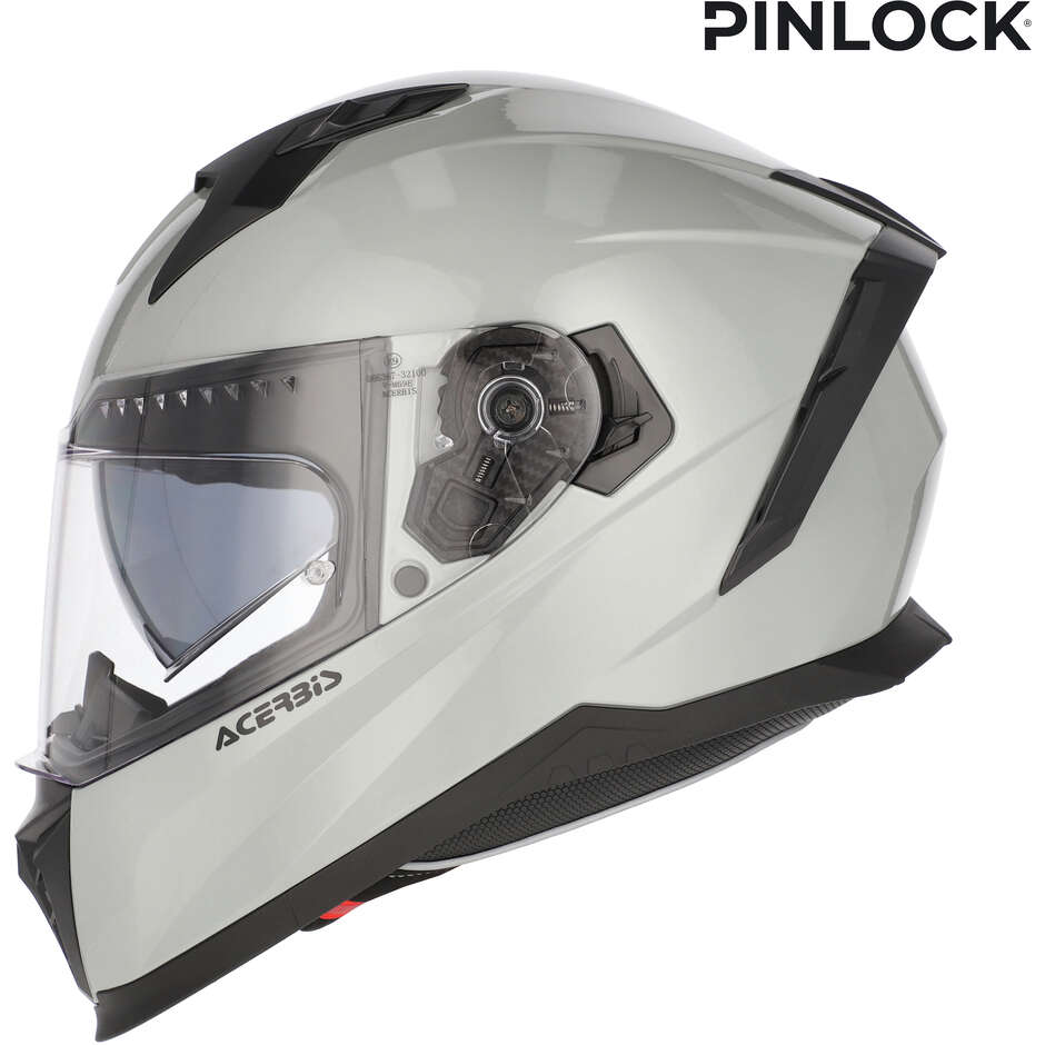 ACERBIS X-WAY Full Face Motorcycle Helmet Grey 2