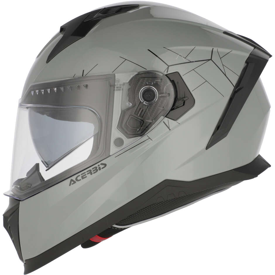 ACERBIS X-WAY Full Face Motorcycle Helmet Grey