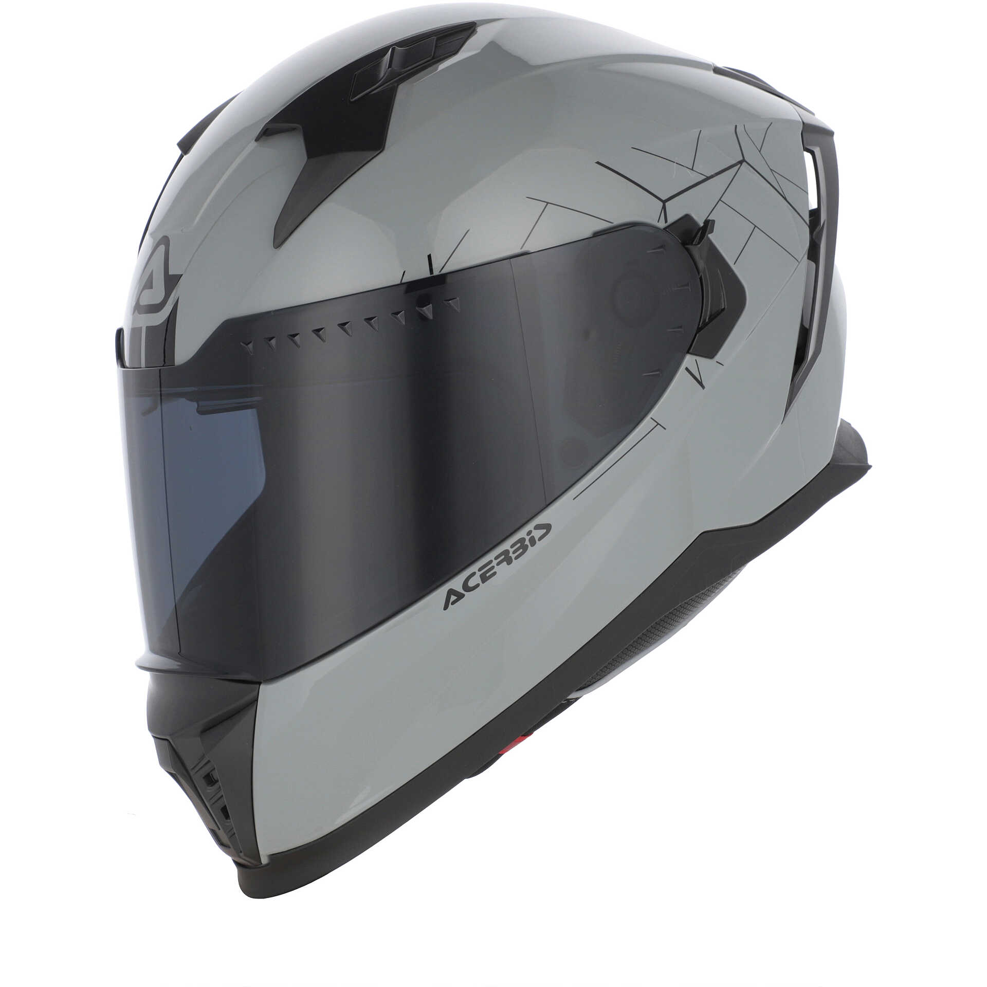 ACERBIS X-WAY Full Face Motorcycle Helmet Grey For Sale Online