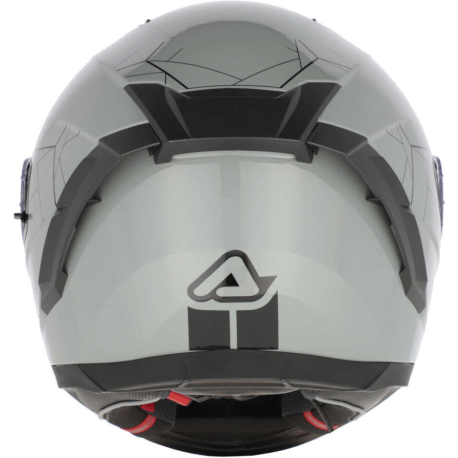 ACERBIS X-WAY Full Face Motorcycle Helmet Grey