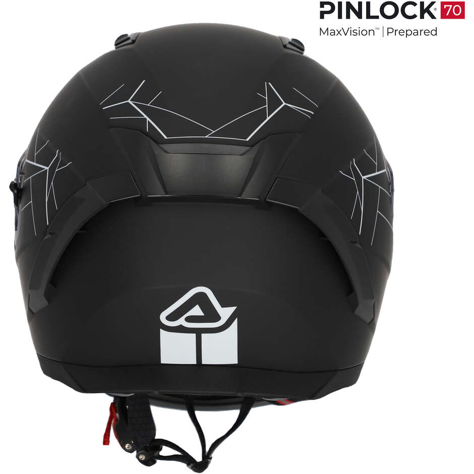 ACERBIS X-WAY Integral-Motorradhelm MattSchwarz