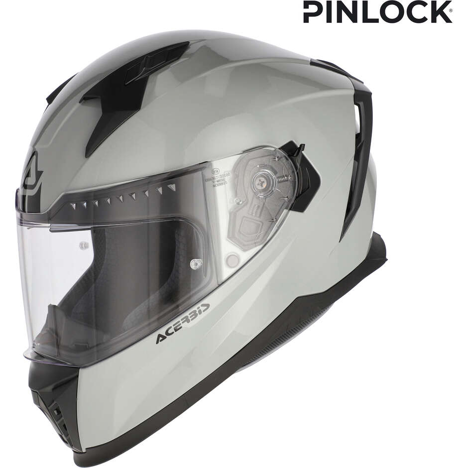 ACERBIS X-WAY Integralhelm für Motorräder, Grau, Größe 2
