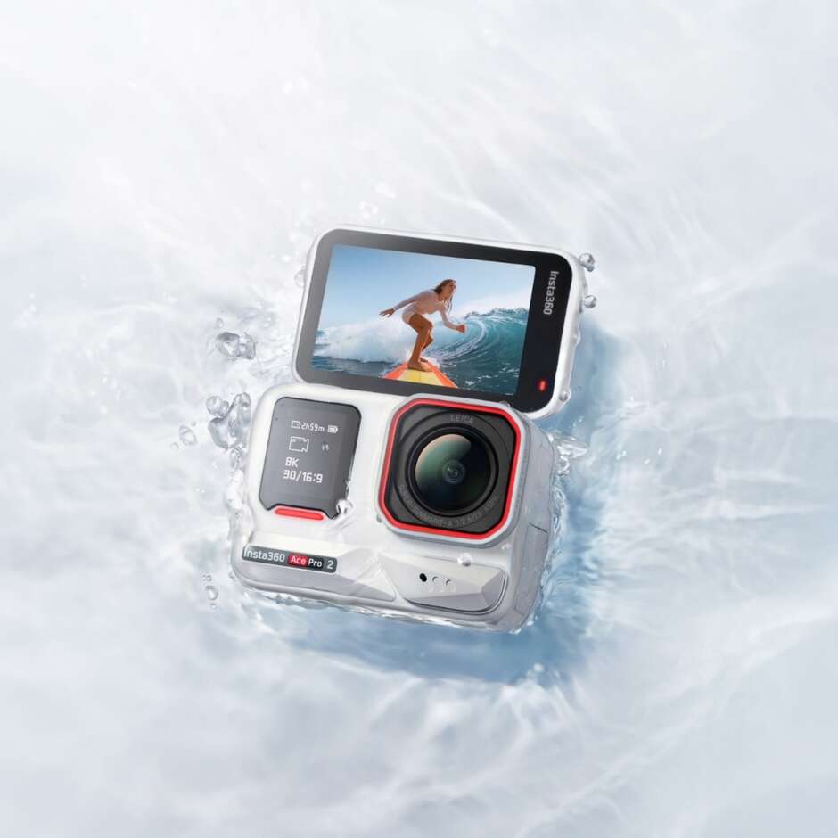 Action Cam Insta360 ACE PRO 2 - White Explorer Bundle