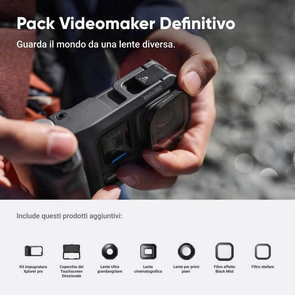 Action-Kamera Insta360 ACE PRO 2 – Ultimatives Videografie-Bundle