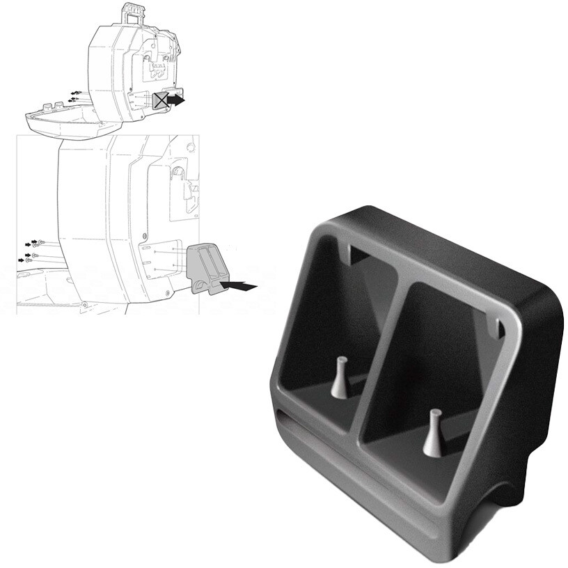 Adaptateur Shad pour boîtiers Sh38x pour installation sur système 4P
