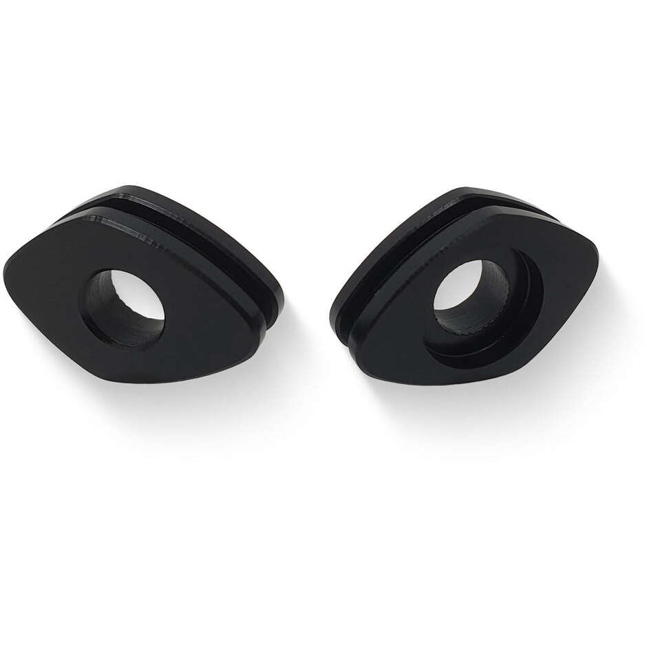 Adapter für original CNC Racing IDA50 Kennzeichenhalter Schwarz