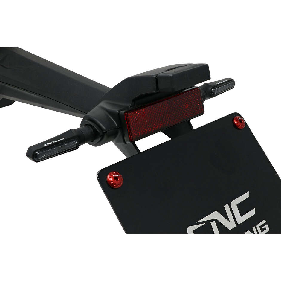Adapter für original CNC Racing IDA50 Kennzeichenhalter Schwarz