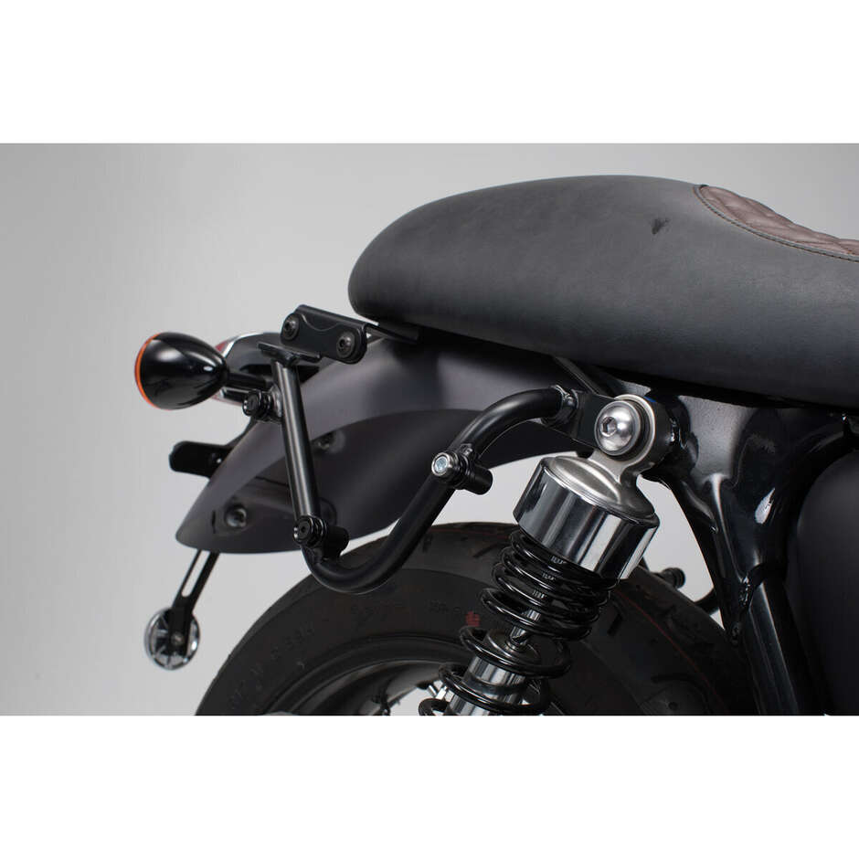 Adattatore Per Telaio Laterale Slc/V-Loc Destro Nero Sw-Motech HTA.11.743.13001 Per Bonneville T100/T120 (15-)