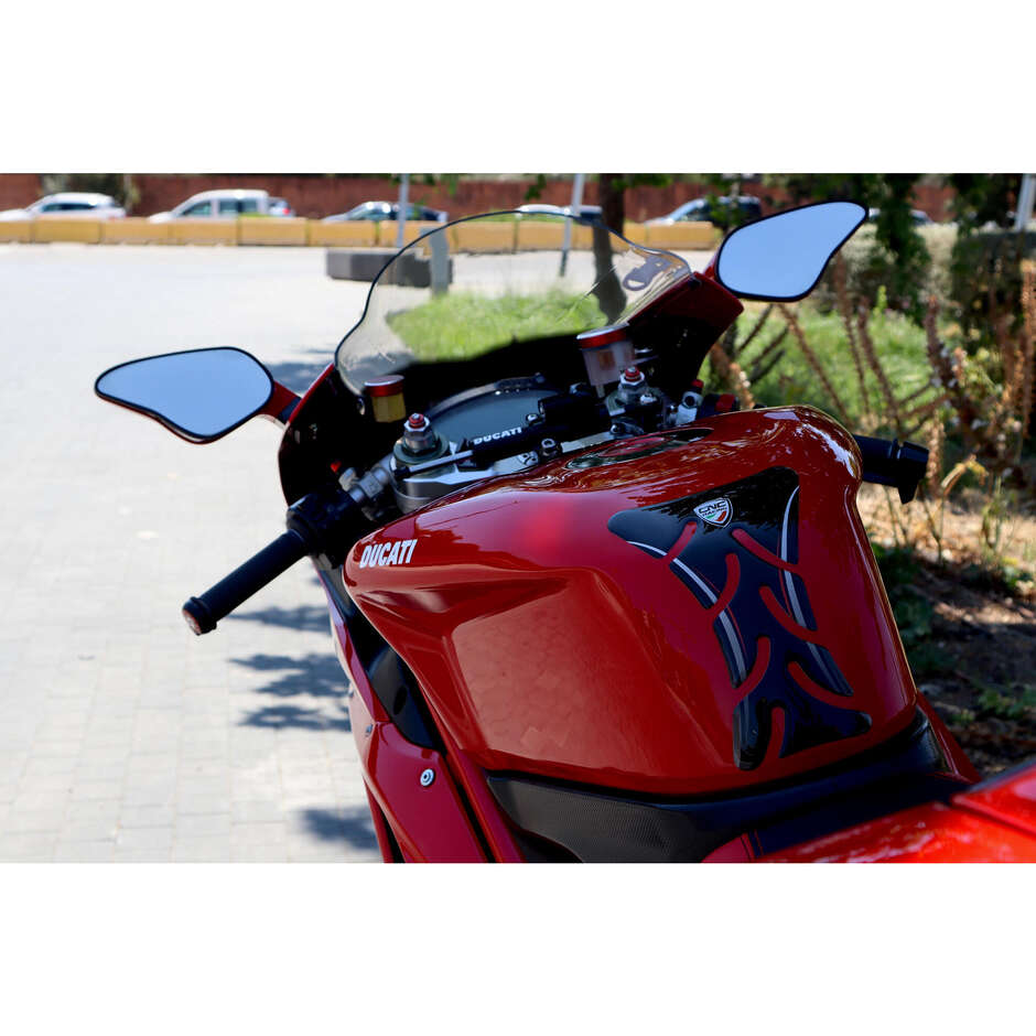 Adesivo protezione serbatoio carburante Ducati FP002 CNC Racing Nero