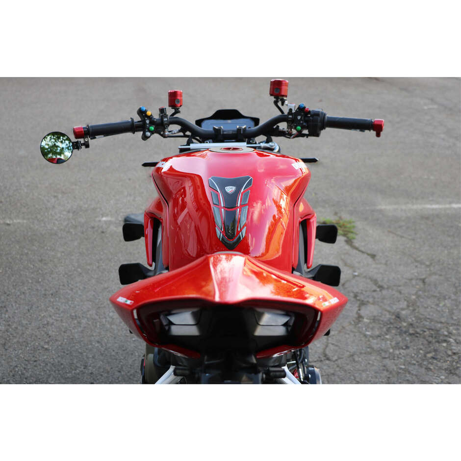 Adesivo protezione serbatoio carburante Ducati FP004 CNC Racing Nero