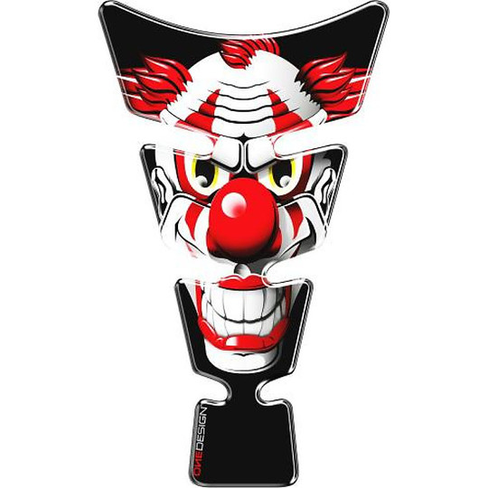 Adhesive Protection For Print Tank Resin Red Clown Pattern