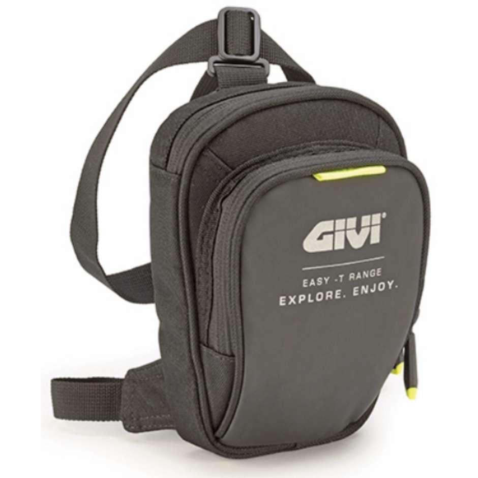 Adjustable Givi Easy-T EA139 Motorcycle Leg Bag Black