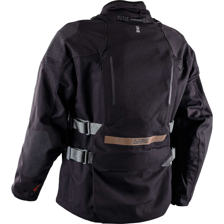 Veste de moto ADV DriTour 5.5 Leatt noire