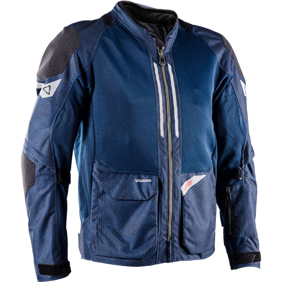 ADV FlowTour 4.5 Short Leatt Jacke Mitternachtsblau