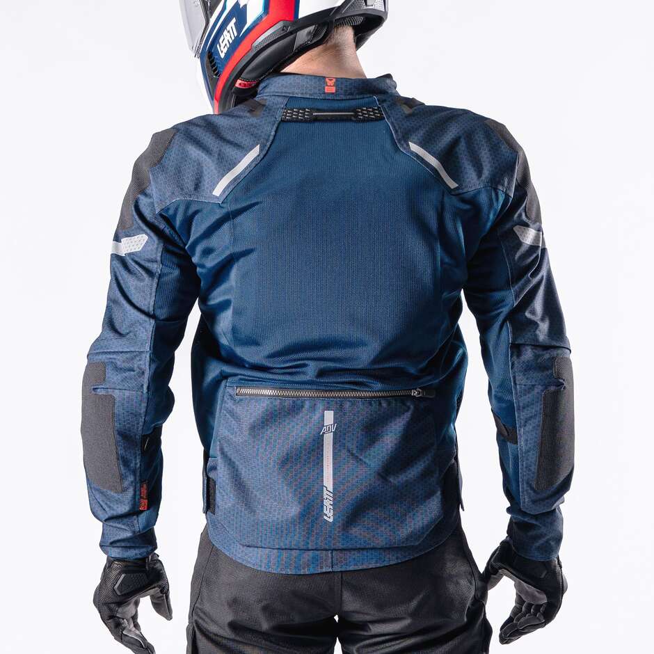 ADV FlowTour 4.5 Short Leatt Jacke Mitternachtsblau