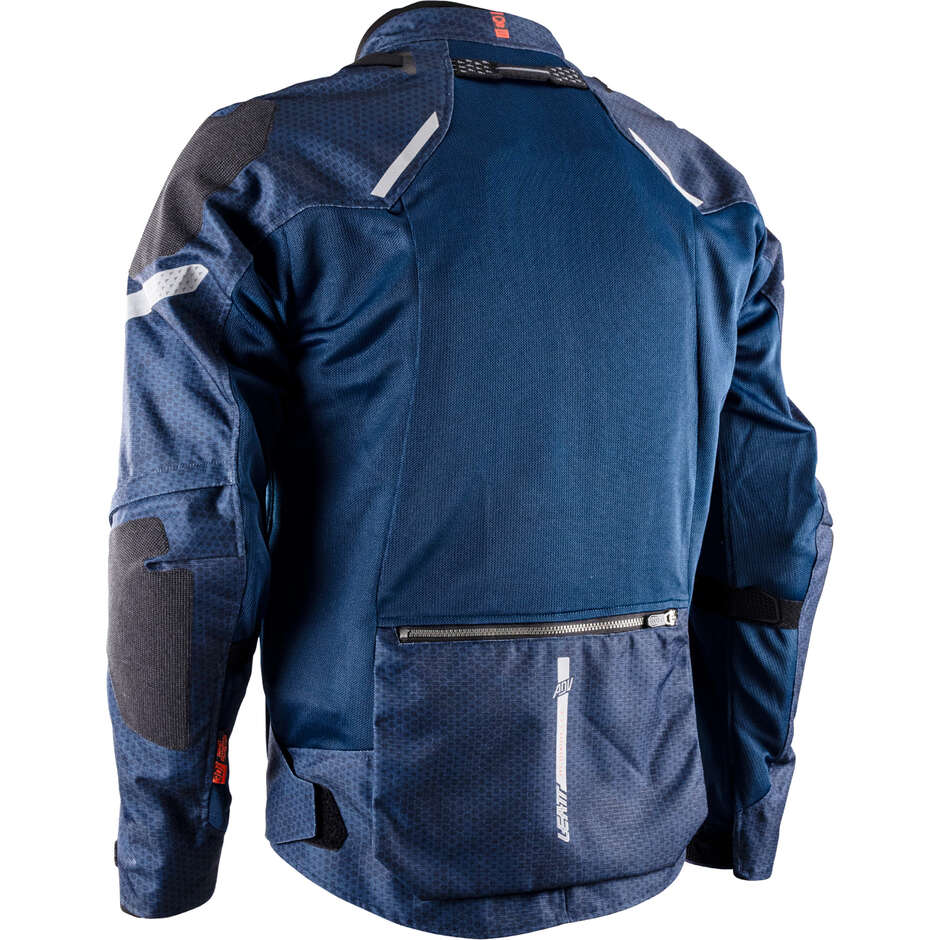ADV FlowTour 4.5 Short Leatt Jacket Midnight Blue