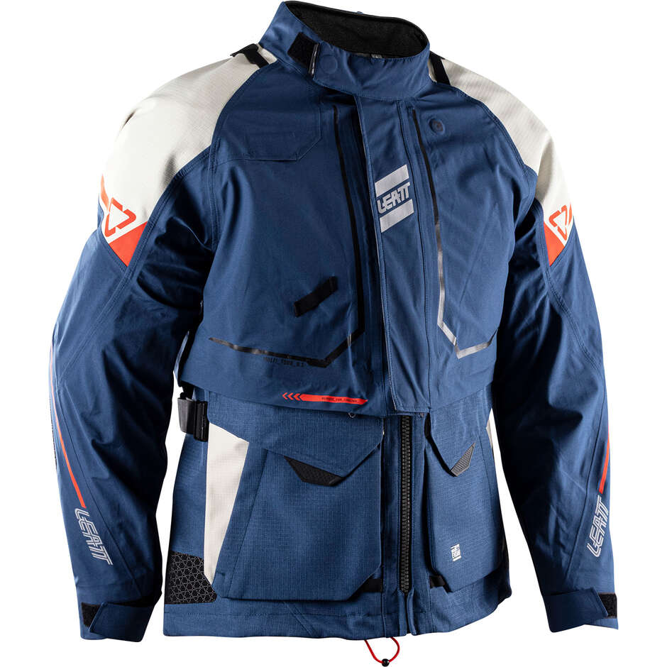 ADV MultiTour 8.5 Leatt Midnight Blue Motorcycle Jacket
