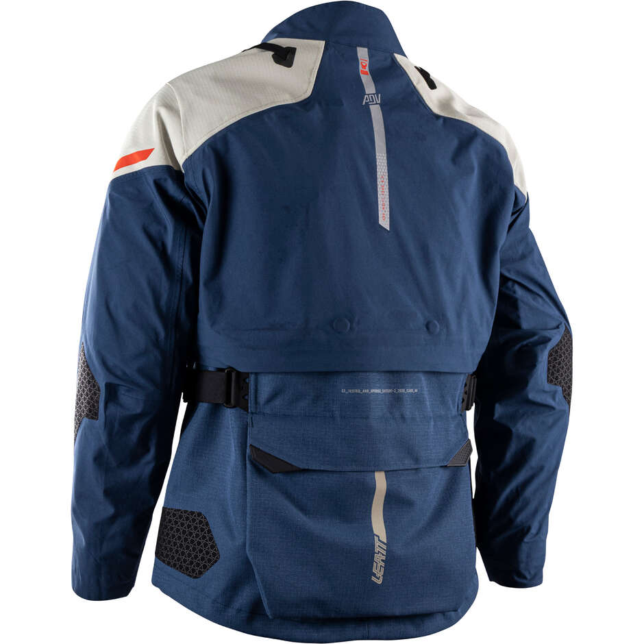 ADV MultiTour 8.5 Leatt Midnight Blue Motorcycle Jacket