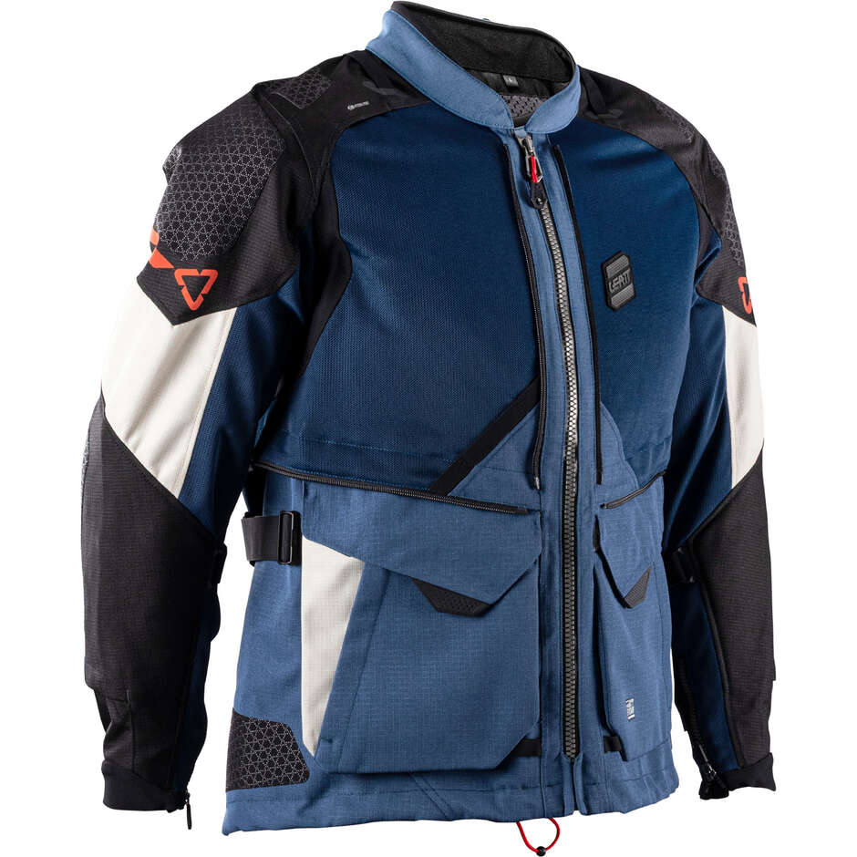 ADV MultiTour 8.5 Leatt Midnight Blue Motorcycle Jacket