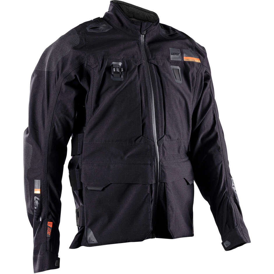 ADV Rally 7.5 HydraDri Leatt Motorcycle Jacket Black / Grey