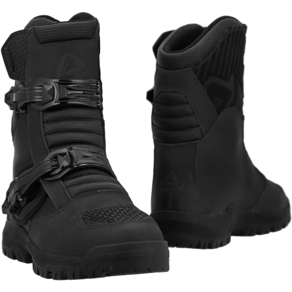 Adventure Acerbis Grimsel Wp Motorcycle Boots Black
