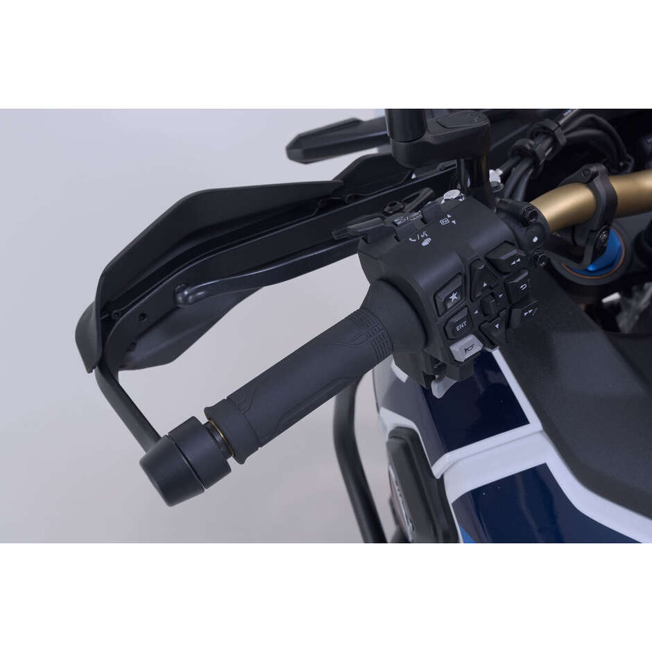 Adventure Handguard Kit Black Sw-Motech HDG.00.220.31701/B For Honda CRF1000L/AS, CRF1100L/AS, X-ADV