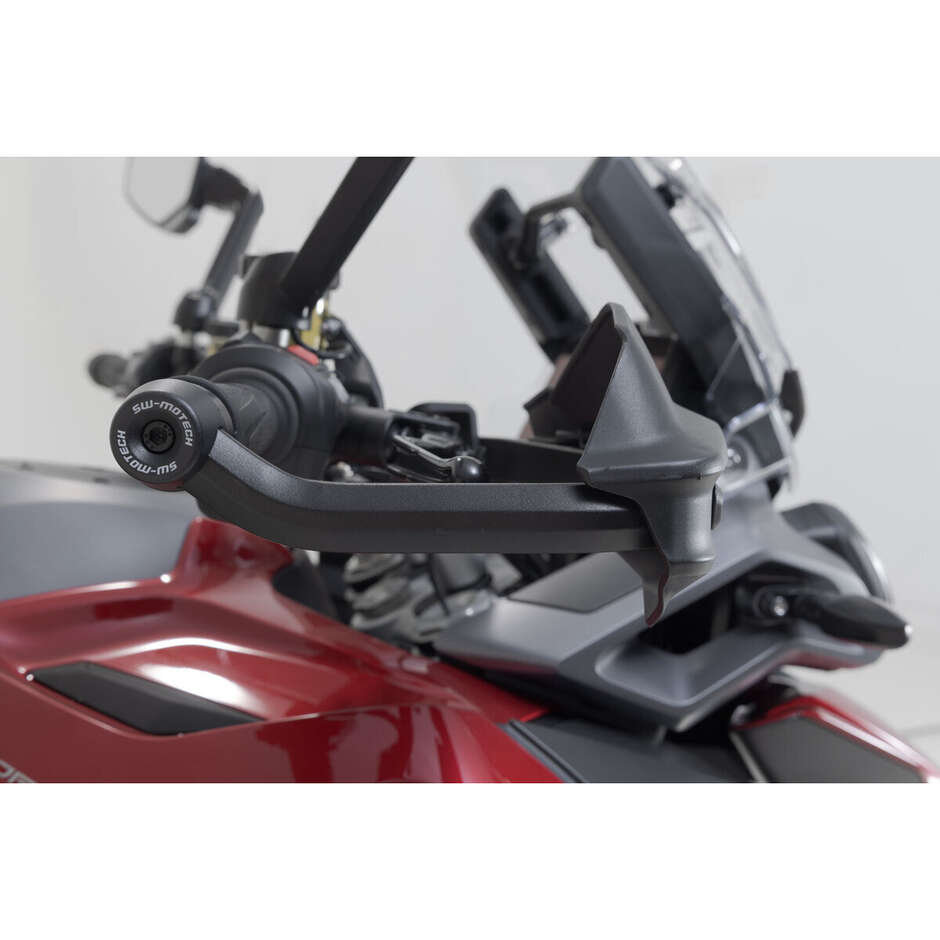 Adventure Handprotektoren-Kit Schwarz Sw-Motech HDG.00.220.33001/B Für Triumph Tiger 1200GT / Rallye-Modelle