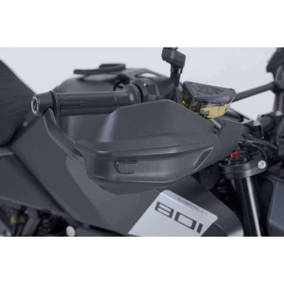 Adventure Handschutz-Kit Schwarz Sw-Motech HDG.00.220.38900/B Für Husqvarna Svartpilen 801 (24-)