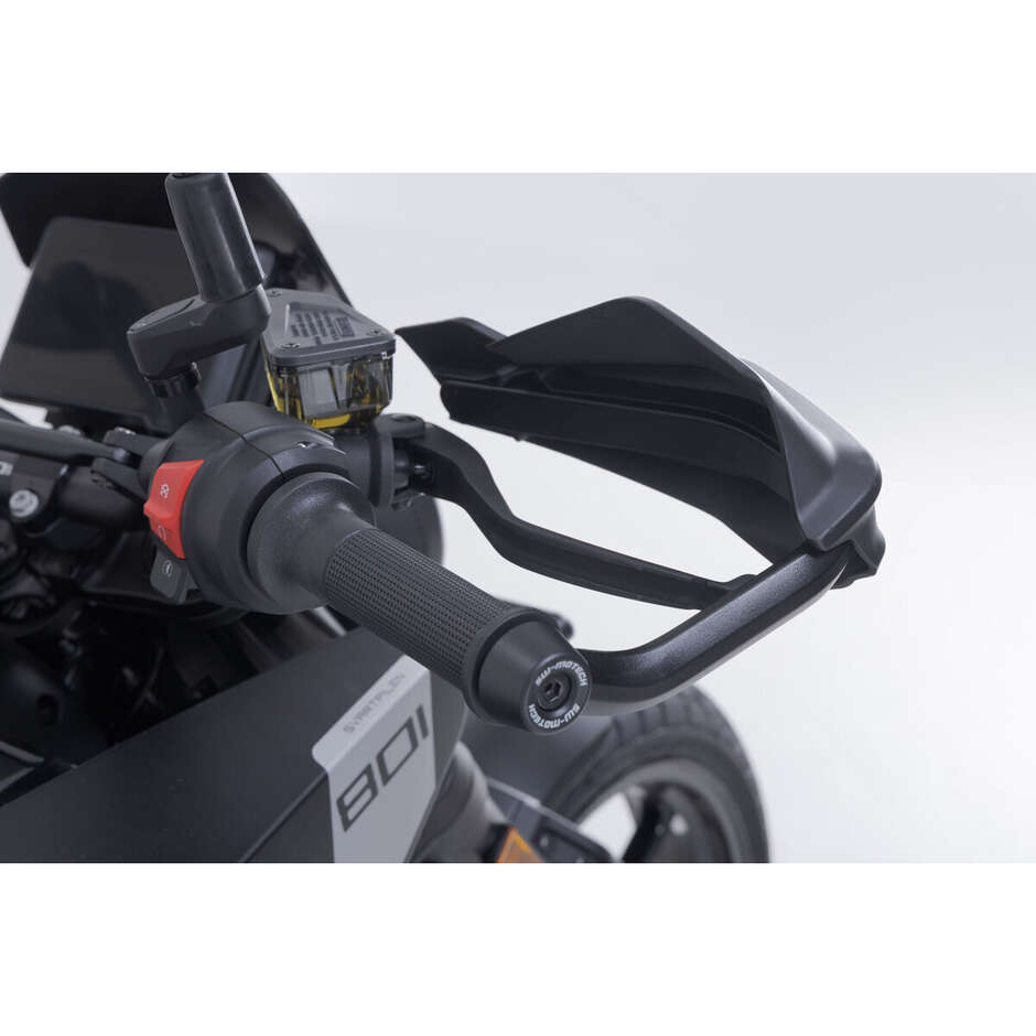 Adventure Handschutz-Kit Schwarz Sw-Motech HDG.00.220.38900/B Für Husqvarna Svartpilen 801 (24-)