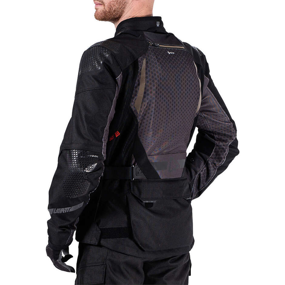 Adventure-Jacke Leatt JACKET ADV FLOWTOUR 5.5 Schwarz