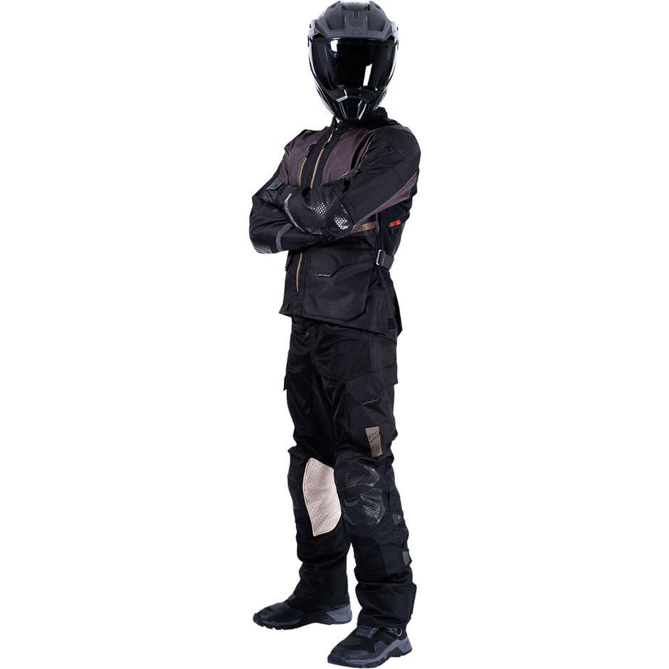 Adventure-Jacke Leatt JACKET ADV FLOWTOUR 5.5 Schwarz