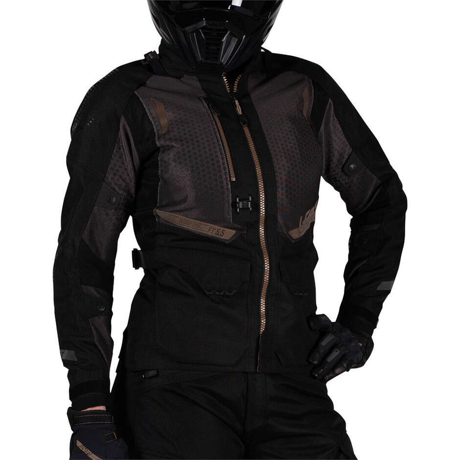 Adventure-Jacke Leatt JACKET ADV FLOWTOUR 5.5 WOM Damen Schwarz