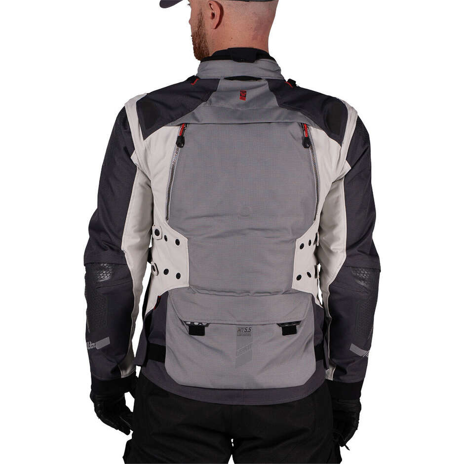 Adventure-Jacke Leatt JACKET ADV MULTITOUR 5.5 Grau