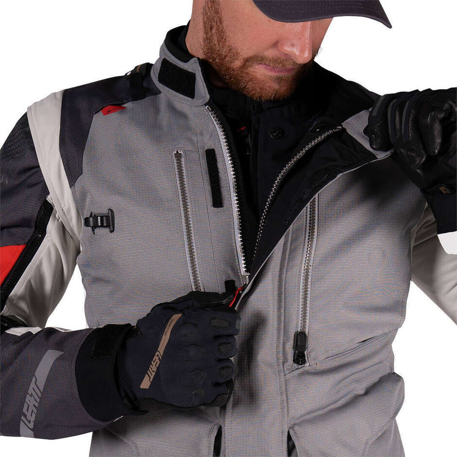 Adventure-Jacke Leatt JACKET ADV MULTITOUR 5.5 Grau