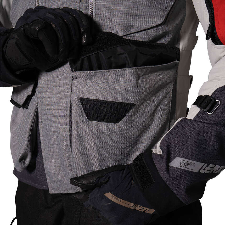 Adventure-Jacke Leatt JACKET ADV MULTITOUR 5.5 Grau