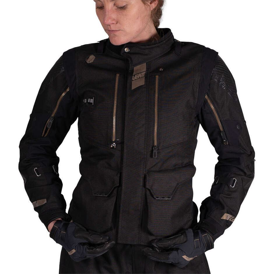 Adventure-Jacke Leatt JACKET ADV MULTITOUR 5.5 WOM Damen Schwarz