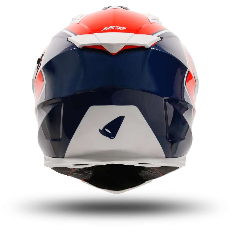 Adventure Off-Road Motorcycle Helmet Ufo ARIES Red Blue