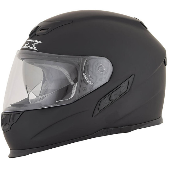 AFX FX-105 Thunderchief Solid Black Solid Carbon Helmet