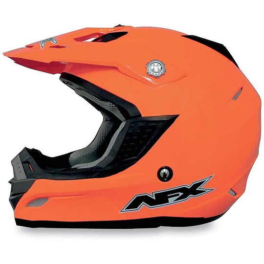 AFX FX-19 Safety Cross Enduro Motorradhelm Orange
