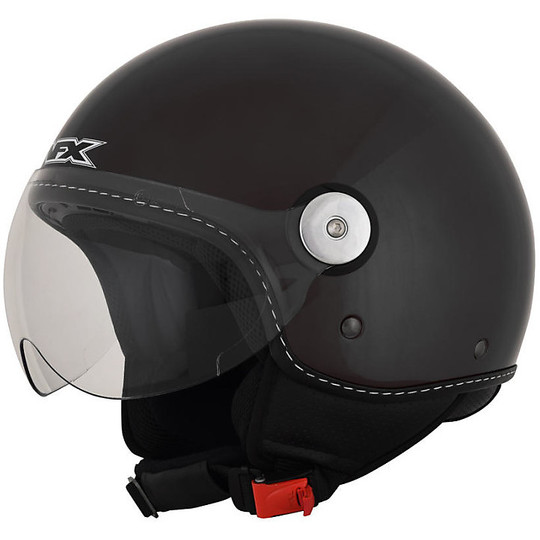 AFX FX-33 Black Jet Moto Helmet