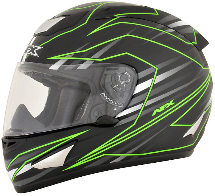 AFX FX-95 Black Integral Motorcycle Helmet Black Green Mainline For Sale Online - Outletmoto.eu AFX FX-95 Black Integral Motorcycle Helmet Black Green Mainline For Sale Online - Outletmoto.eu