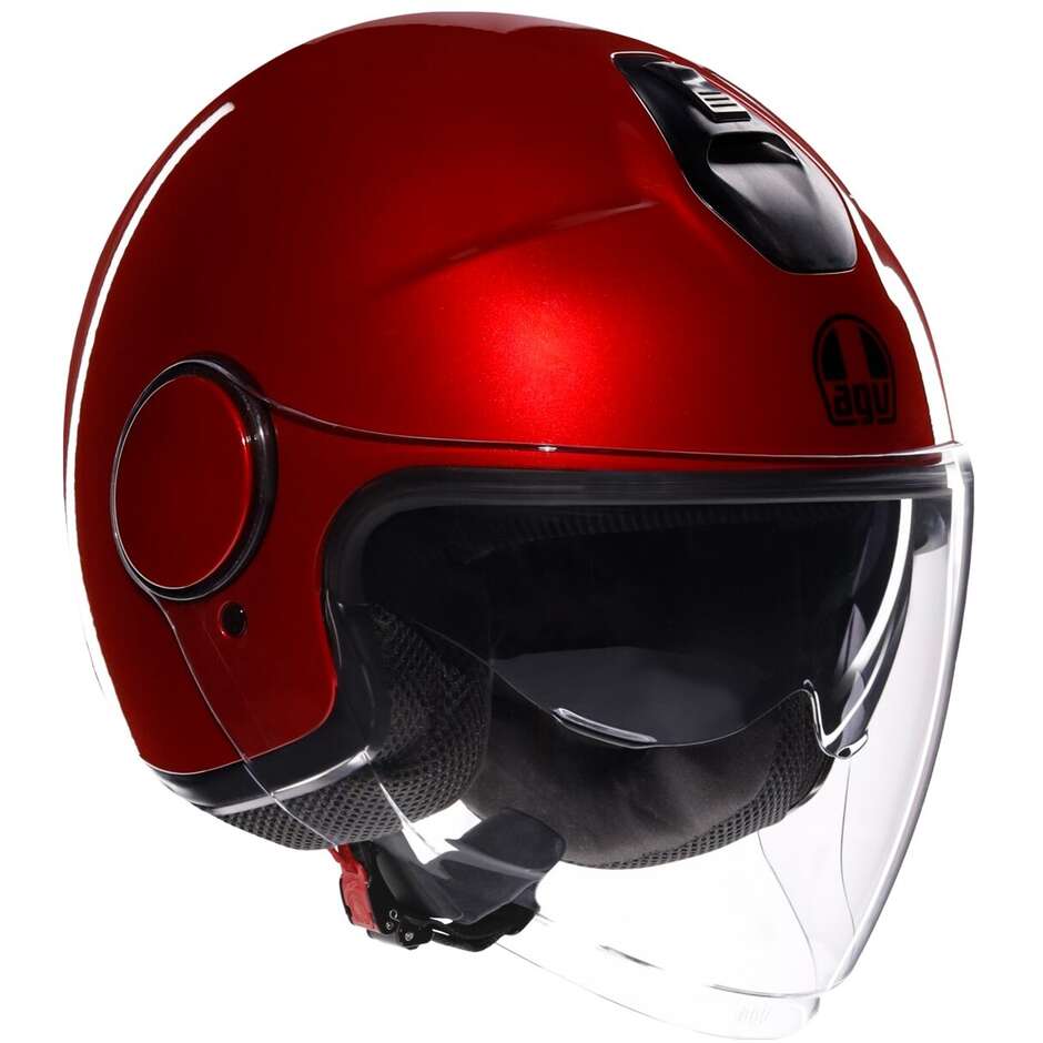 AGV ETERES MONO CORSA Jet Motorcycle Helmet Red