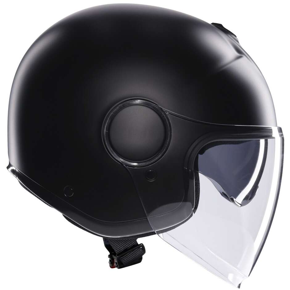 AGV ETERES MONO Jet Motorcycle Helmet Matt Black