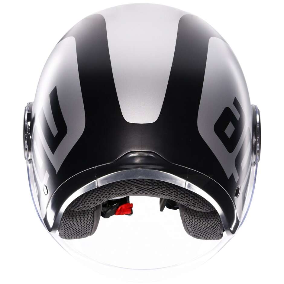 AGV ETERES RIMINI Jet Motorcycle Helmet Matt Grey Black
