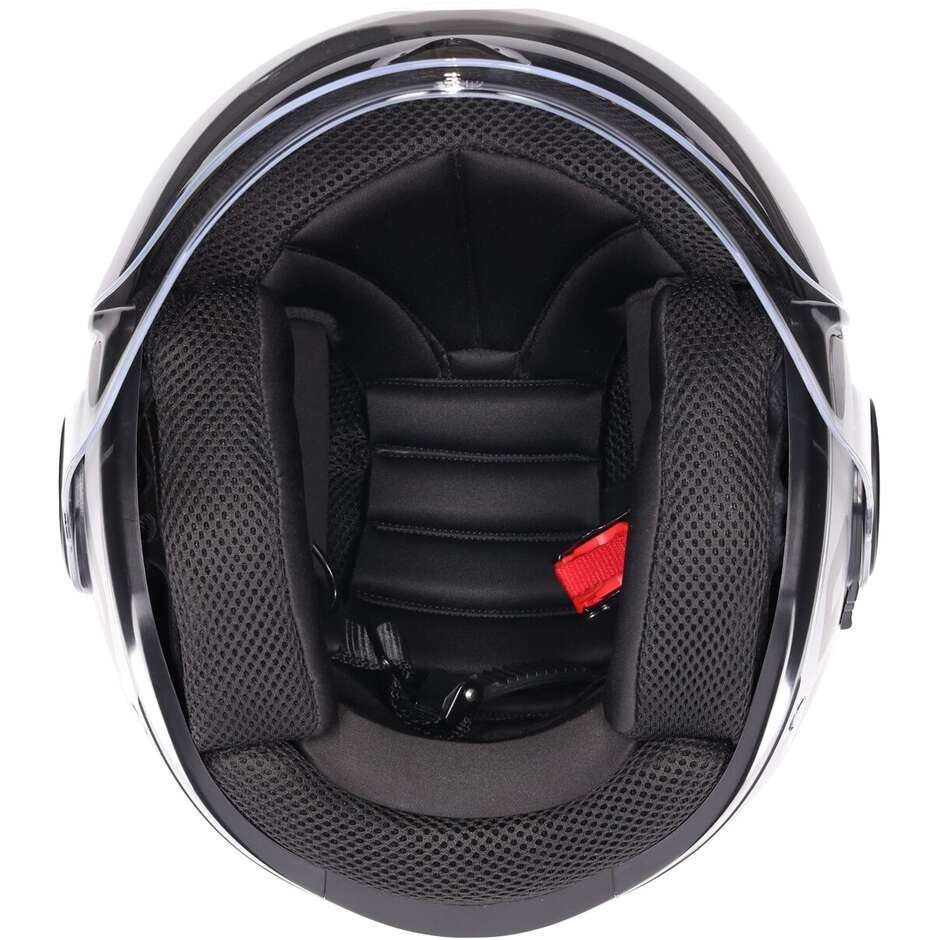 AGV ETERES RIMINI Jet Motorcycle Helmet Matt Grey Black