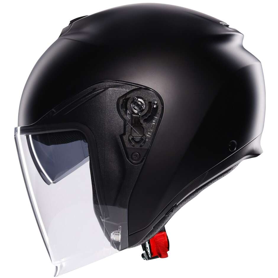 AGV IRIDES MONO Jet Motorcycle Helmet Matt Black