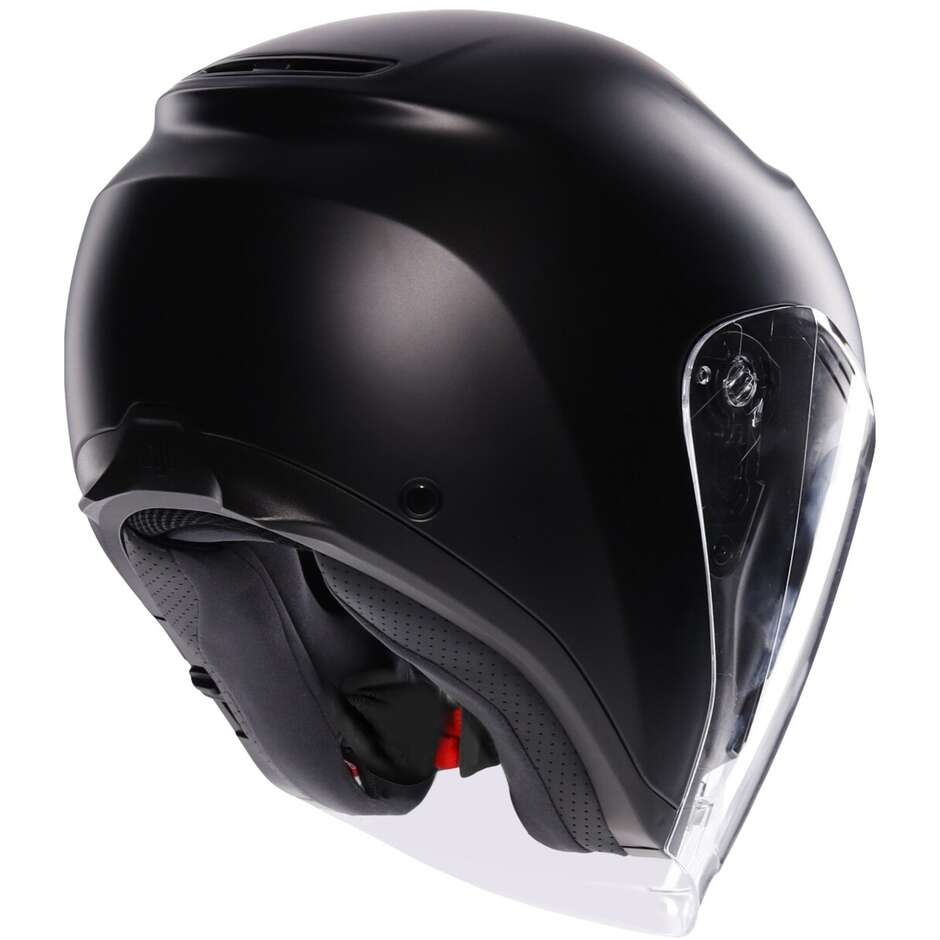 AGV IRIDES MONO Jet Motorcycle Helmet Matt Black
