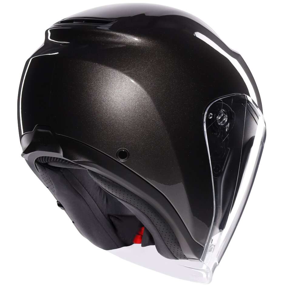AGV IRIDES MONO Jet Motorradhelm Asphaltgrau